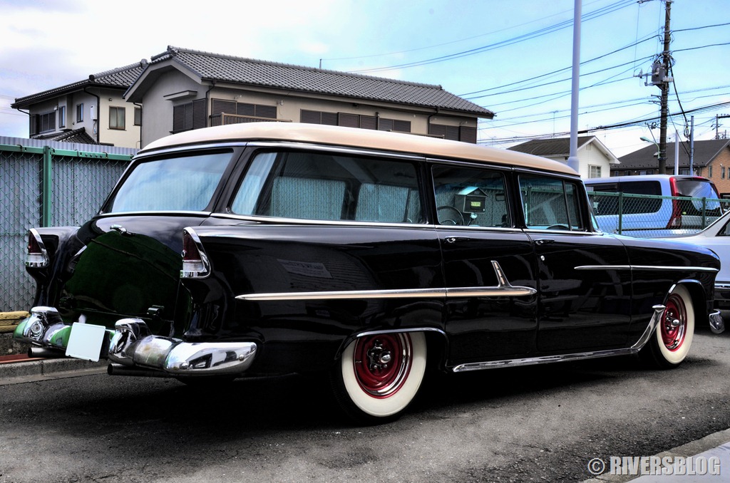 1955 Chevy Bel Air Wagon 修理中 シボレー ベルエア ワゴン